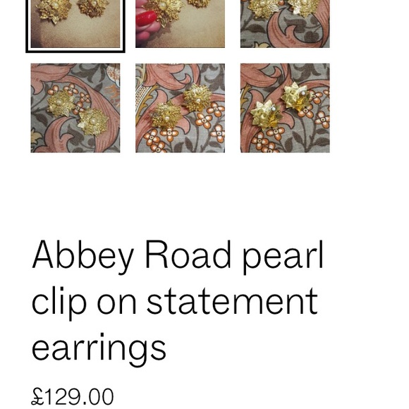 Large Designer Earring - Picture 8 of 9